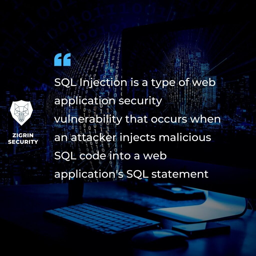 sql injection web application