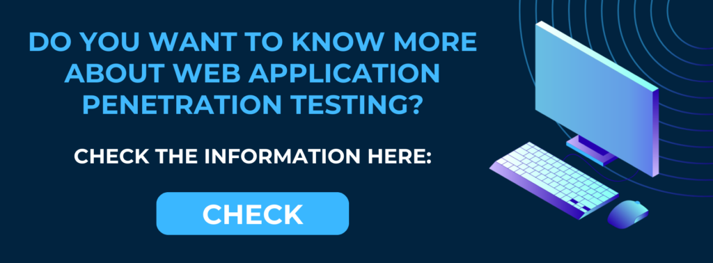web application penetration tests information